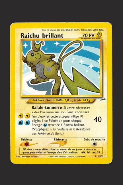 Pokémon: Shiny Raichu

Shiny Raichu Neo Destiny

C