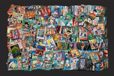 Dragon Ball Z: Card Collection

All series, 1990s.