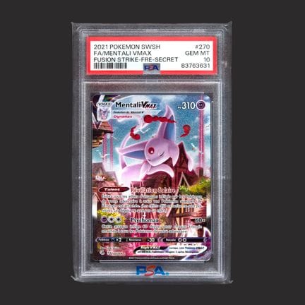 Pokémon: Mentali Vmax

Mentali Vmax 270/254 Fusion