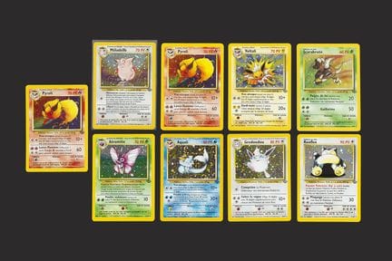 Pokémon: Jungle

A set of 9 holographic cards

Lan