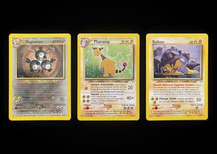 Pokémon: 3 Neo Revelation Holo Cards

3 Neo Revela