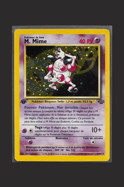 Pokémon: M.Mime

Jungle 1st Edition Condition: NM/