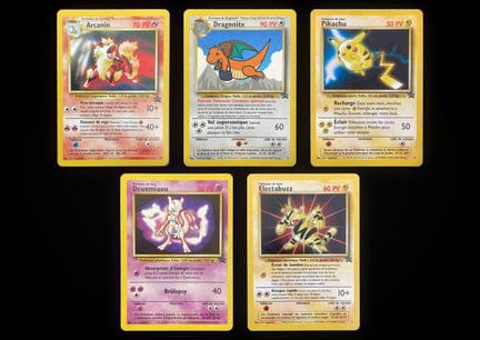 Pokémon: 5 Black Star Promo Cards from Wizards of 