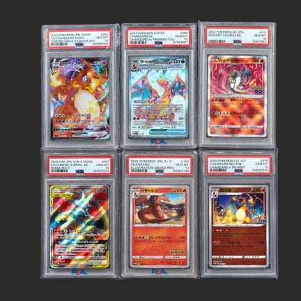 Pokémon: Charizard

A set of PSA 10-graded Chariza