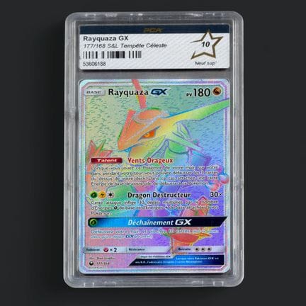 Pokémon: Rayquaza

Rayquaza GX 177/168 S/L Celesti