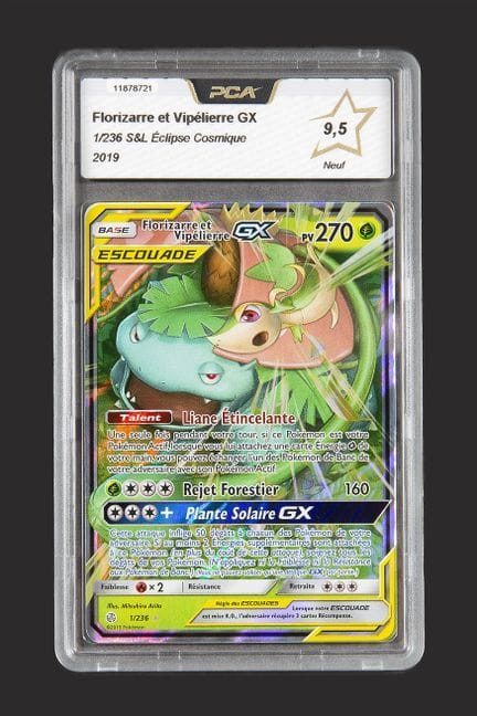 Pokémon: Venusaur and Viperre GX CEC 1 PCA 9.5

La