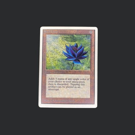 Magic: The Gathering: Black Lotus

Black Lotus Unl