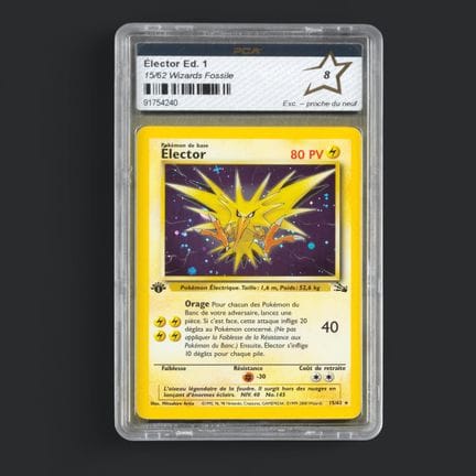 Pokémon: Elector 

Elector Holo 15/62 Fossil Wizar