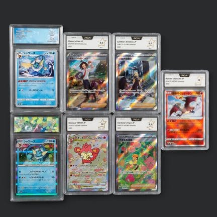 Pokémon: 7 Graded Cards

Language: Japanese. Condi