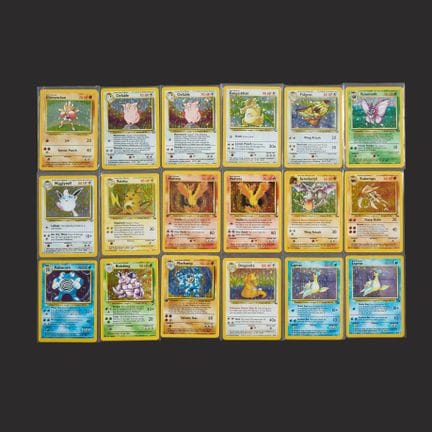Pokémon: Wizards Card Set

Set includes cards from