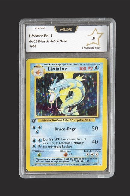 Pokémon: Gyarados Basic Set, 1st Edition

Gyarados