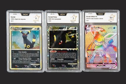 Pokémon: 3 Graded Evolution Cards

A set including