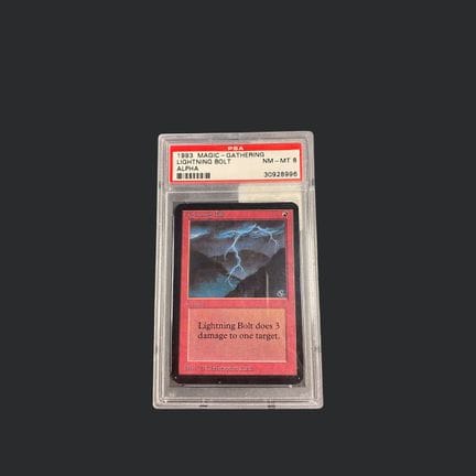 Magic: The Gathering—Lightning Bolt Alpha Edition 