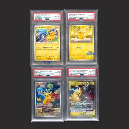 Pokémon: Pikachu

A set of Japanese Pikachu cards 