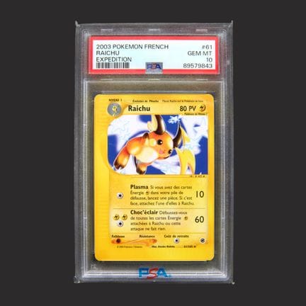 Pokémon: Raichu

Raichu Expedition Base Set (2003)