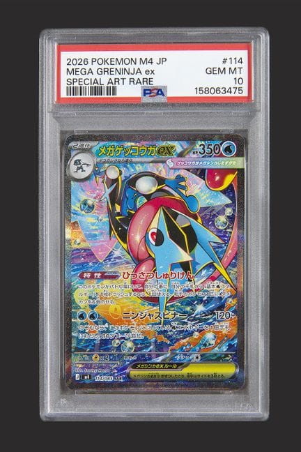 Pokémon: Mega Amphinobi EX 114/083 M4 JAP PSA 10

