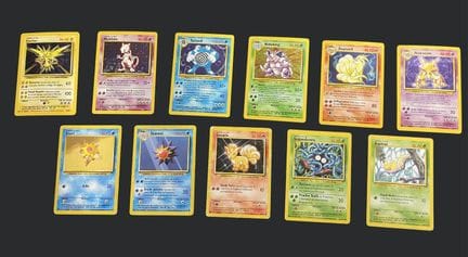 Pokémon: Starter Set

A set containing 11 cards fr