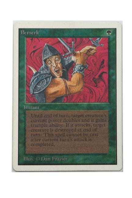 Magic: The Gathering: Berserk

MAGIC: THE GATHERIN