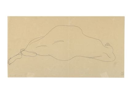 SANYU 常玉 (1895 - 1966)

Nu allongé de dos, 28 avri