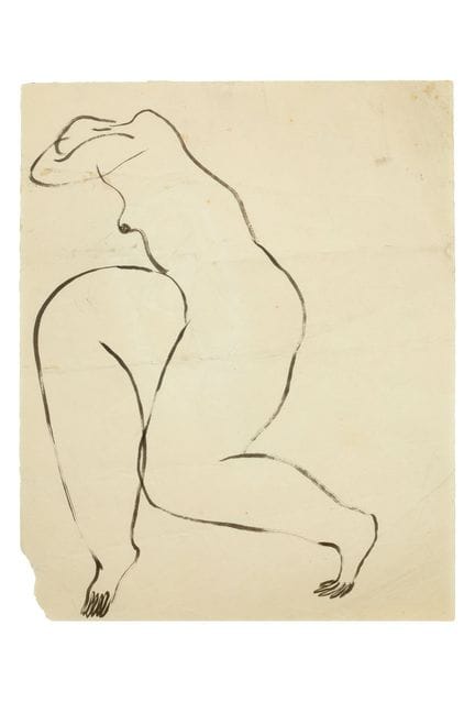 SANYU 常玉 (1895 - 1966)

Nu alangui

Encre sur papi