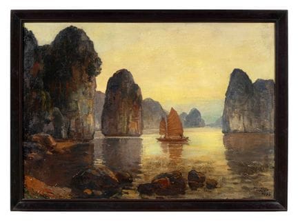 MAI THU NGUYEN (XXe SIECLE)

La baie d'Halong, 193