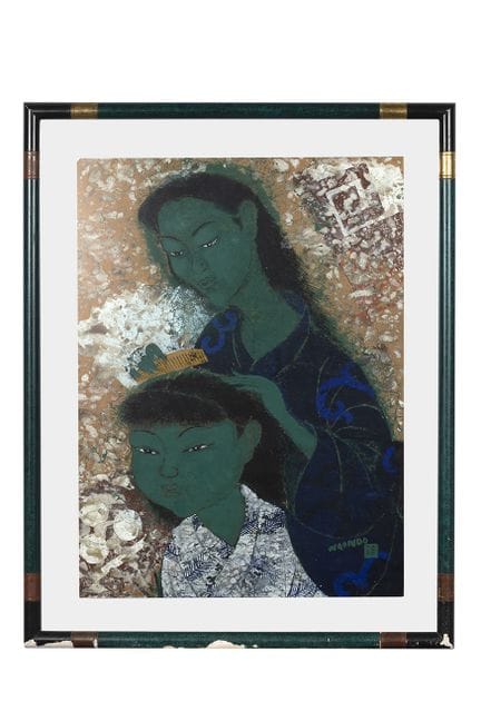 Naondo NAKAMURA 中村 直人 (1905 - 1981)

Mère peignant