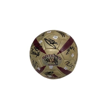 SOCCER - Soccer ball autographed by legends

Euro 