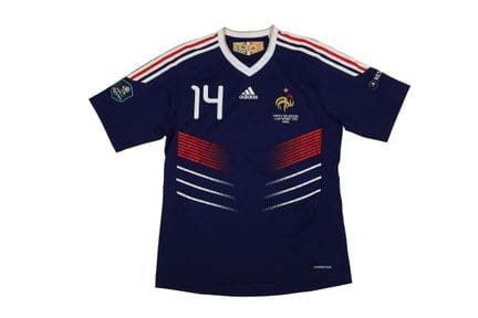 FOOTBALL Louis SAHA

France No. 14 jersey prepared