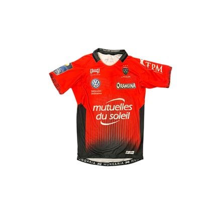橄榄球：土伦俱乐部

TOP 14 比赛球衣

胡安·马丁·费尔南德·洛贝穿过的6号球衣，附带土伦橄