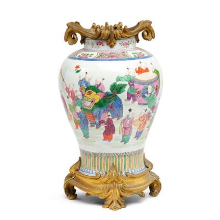 SAMSON

XIX. JAHRHUNDERT

Balusterförmige Vase aus