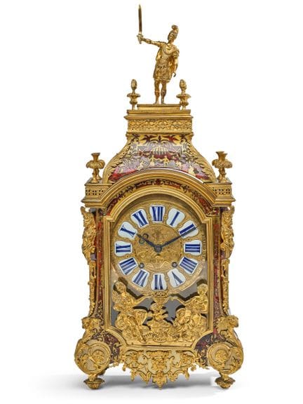 ~ GROSSER TISCHKARTELL

aus Intarsien im Boulle-St