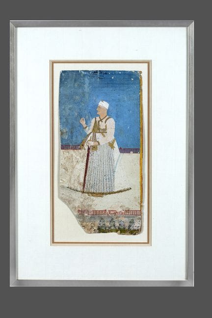 PORTRAIT VON NIZAM ALI KHAN ASAF JAH II. (reg. 176