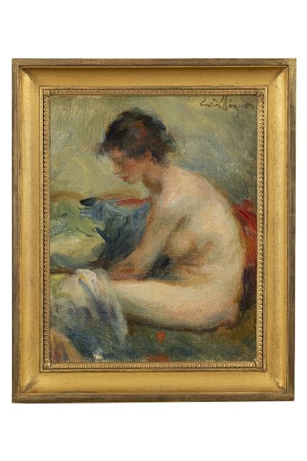 LUCIEN MIGNON (1865–1944)

Sitzende Badende

Öl au