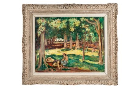 OTHON FRIESZ (1879–1949)

Unterholz und junge Frau