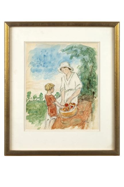 GEORGES D'ESPAGNAT (1870–1950)

Frau und Kind mit 