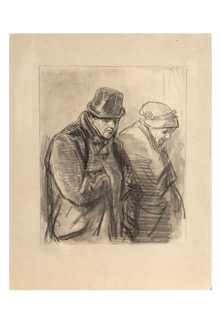 FÉLICIEN ROPS (1833–1898) ZUGESCHRIEBEN

Paar (aus