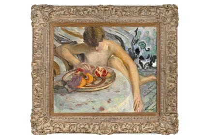 HENRI LEBASQUE (1865–1937)

Akt mit Obstschale, um