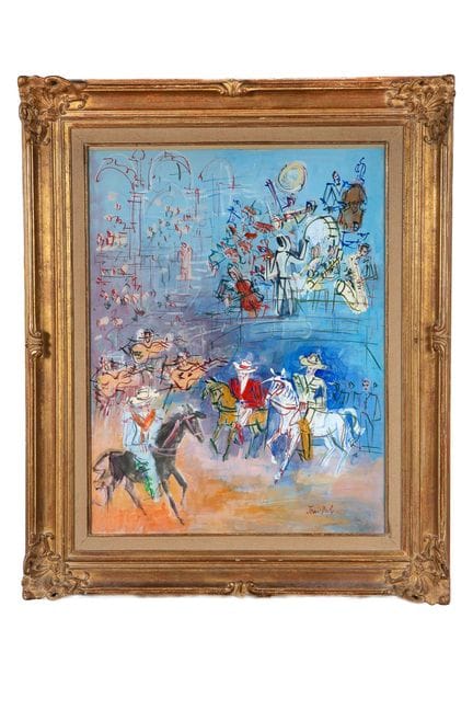 JEAN DUFY (1888–1964)

Zirkusszene mit mexikanisch