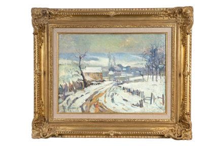 THEODORE EARL BUTLER (1861–1936)

Weg im Schnee

Ö