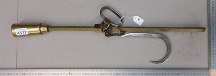 1 ancien peson en bronze 1872 REUSS - Dimensions e