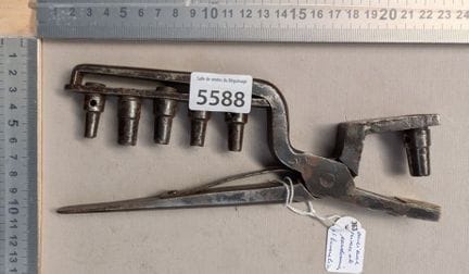 Ancienne pince de bourrelier-cordonnier - Dimensio