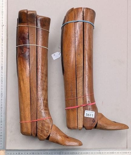 1 Paire d'embauchoirs en bois pour bottes - Dimens