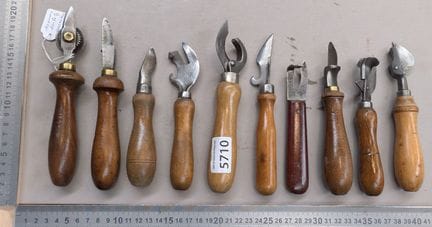 10 ouvre-boites anciens - Dimensions et état voir 