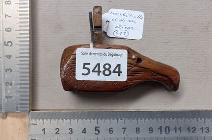 Rabot ancien de carrossier XIXème, le profil exact