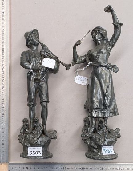 Couple musicien - Dimensions et état voir photos