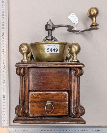 Ancien moulin à café XVIIIème - Dimensions et état