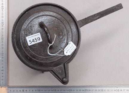 Petite marmite en fonte 1880 - 1900 - Dimensions e