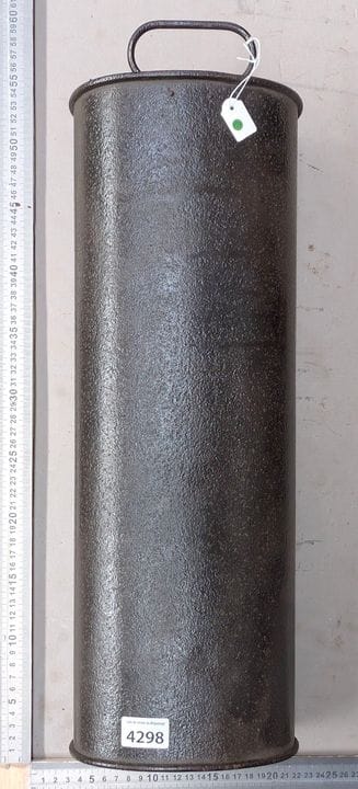 Ancienne chaufferette de calèche - Dimensions et é