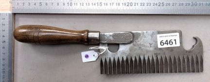 Rare hachoir de ce genre, fer forgé MAGUEBURG - Di