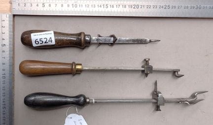 3 anciens ouvres boites XIXème - Dimensions et éta